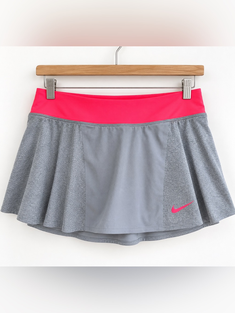 Nike Premier Maria Tennis Skort Size M Silver Wing Hyper Punch 2014 Skirt
